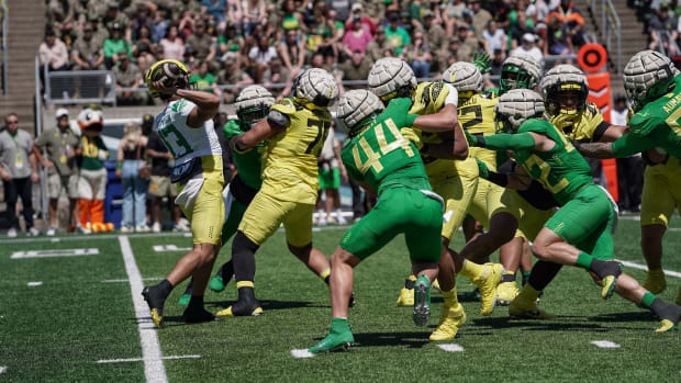 Ty Thompson Oregon Spring Game 2023